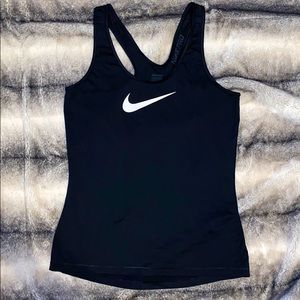 NIKE: DRI-FIT Racerback Tank w/ Nike swoosh logo